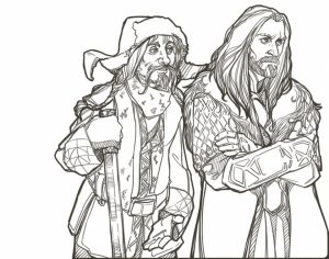 Free Printable The Hobbit Coloring Pages   2134