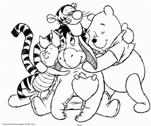 Free Printable Winnie the Pooh Coloring Pages   93610