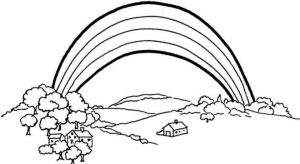 Free Rainbow Coloring Pages   2srxq