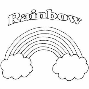 Free Rainbow Coloring Pages to Print   t29m20