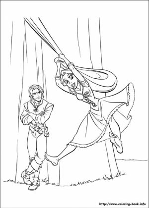 Free Rapunzel Coloring Pages to Print   2L7M1