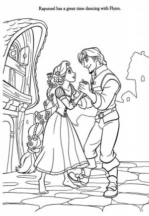 Free Rapunzel Coloring Pages to Print Disney Princess   W5D6C