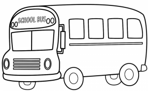 Free School Bus Coloring Pages   18fg13