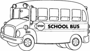 Free School Bus Coloring Pages   72ii11