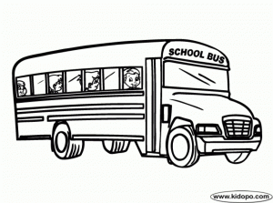 Free School Bus Coloring Pages   t29m11