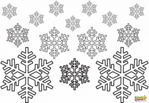 Free Snowflake Coloring Pages to Print Out   31740