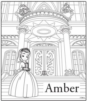 Free Sofia the First Coloring Pages   58343