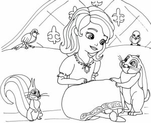 Free Sofia the First Coloring Pages to Print   20133