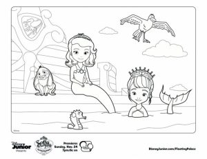 Free Sofia the First Coloring Pages to Print   22224
