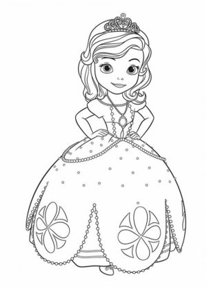 Free Sofia the First Coloring Pages to Print   61794