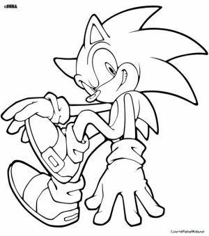 Free Sonic Coloring Pages to Print   457027