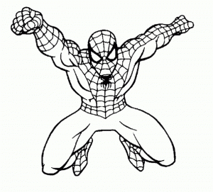 Free Spiderman Coloring Pages to Print   194511