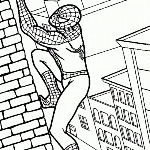 Free Spiderman Coloring Pages to Print   754983