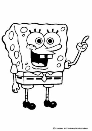 Free Spongebob Squarepants Coloring Pages   18fg15