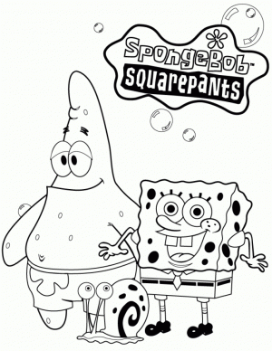 Free Spongebob Squarepants Coloring Pages to Print   t29m13