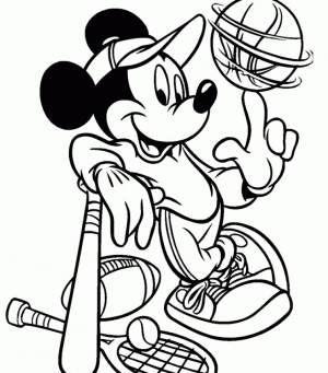 Free Sports Coloring Pages   VQKC6