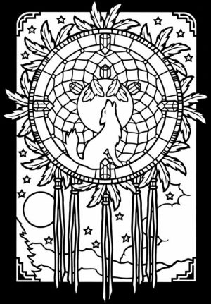 Free Stained Glass Coloring Pages to Print   77417