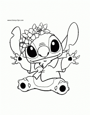 Free Stitch Coloring Pages   18fg27
