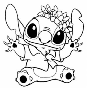 Free Stitch Coloring Pages   9tf1q