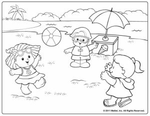 Free Summer Coloring Pages Online Printable   51655