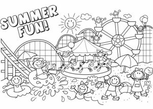 Free Summer Coloring Pages to Print   194514