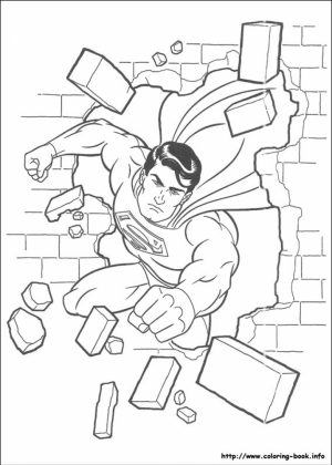 Free Superman Coloring Pages   46288