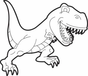 Free T Rex Coloring Pages   75908