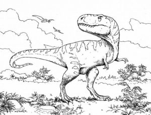Free T Rex Coloring Pages to Print   39122