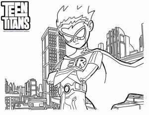 Free Teen Titans Coloring Pages for Toddlers   vnSpN