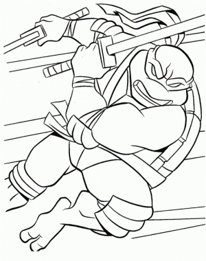 Free Teenage Mutant Ninja Turtles Coloring Pages to Print   20134