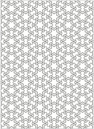 Free Tessellation Coloring Pages Adult Printable   17561