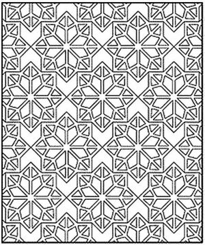Free Tessellation Coloring Pages Adult Printable   47544