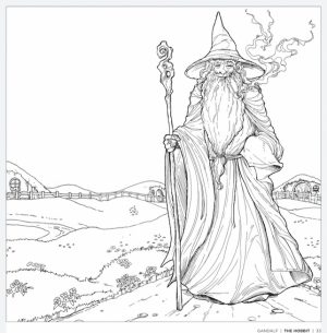 Free The Hobbit Coloring Pages Online   9182