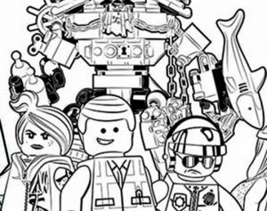 Free The Lego Movie Coloring Pages to Print   924305