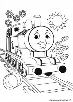 Free Thomas And Friends Coloring Pages for Kids   ddpA0