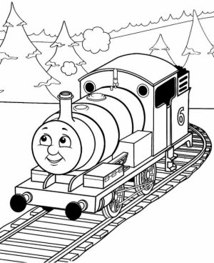 Free Thomas the Train Coloring Pages to Print   67414