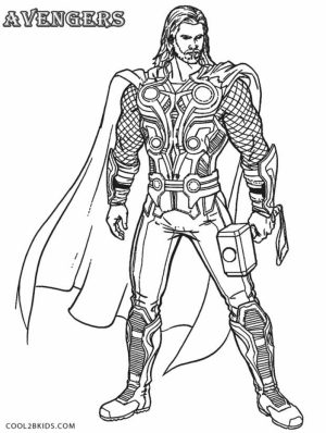 Free Thor Coloring Pages   75908