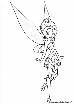 Free Tinkerbell Coloring Pages   15717