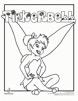 Free Tinkerbell Coloring Pages to Print   85156