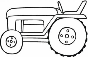 Free Tractor Coloring Pages   20627