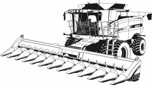 Free Tractor Coloring Pages to Print   33958