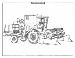 Free Tractor Coloring Pages to Print   62617