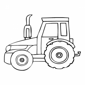Free Tractor Coloring Pages to Print   84785