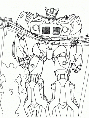 Free Transformers Printables to Color for Kids   13245