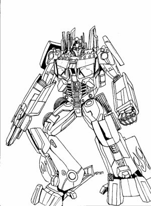 Free Transformers Printables to Color for Kids   65731