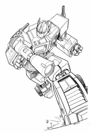 Free Transformers Printables to Color for Kids   87963