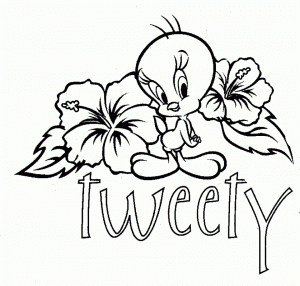 Free Tweety Bird Coloring Pages   46159