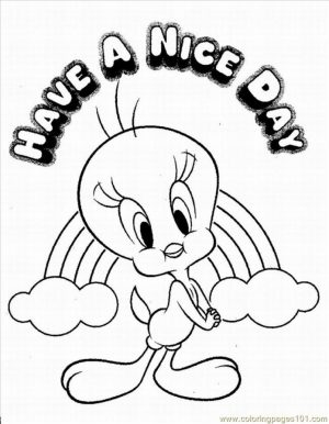 Free Tweety Bird Coloring Pages   92377