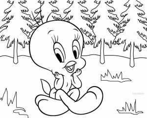 Free Tweety Bird Coloring Pages to Print   12490