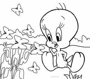 Free Tweety Bird Coloring Pages to Print   92377